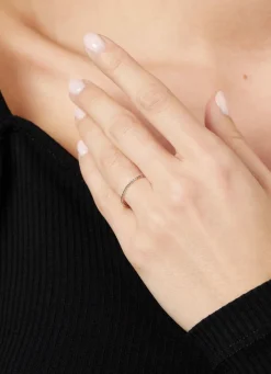 Diamond Point Witgouden Ringen|Fijne Ringen<Witgouden ring Joy