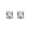 Diamond Point Solitair C|Solitair Classic<Witgouden solitair oorstekers, 0.10 ct diamant, Groeibriljant